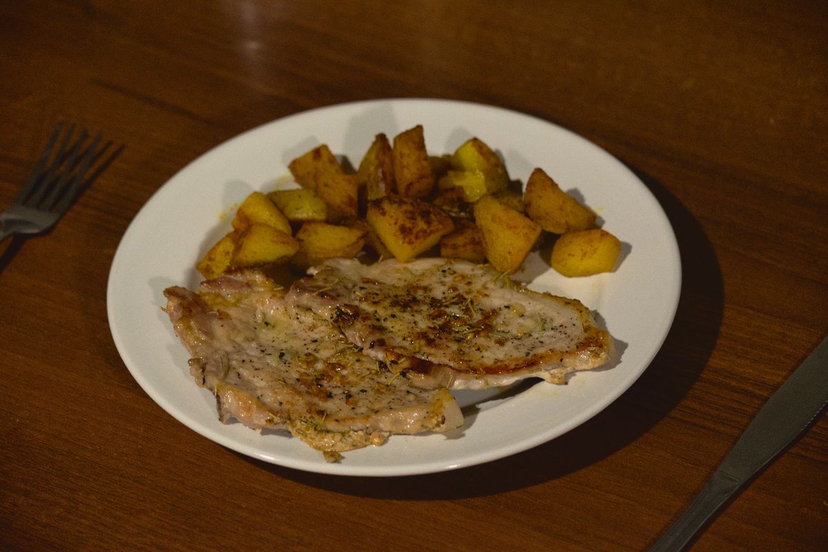 Chuletas de Cerdo con Romero